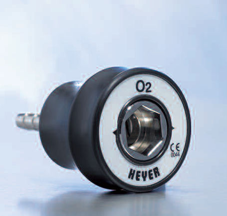 Kupplung für medizinische Gase - 639-3000 - Heyer Aerotech  