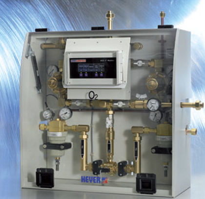 Druckregelstation für medizinische Gase - 538-3101 - Heyer Aerotech  