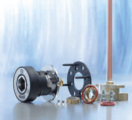 DIN-Steckdose - 643-4450 - Heyer Aerotech   - für Rohrleitungssysteme für medizinische Gase / für medizinische Gase
