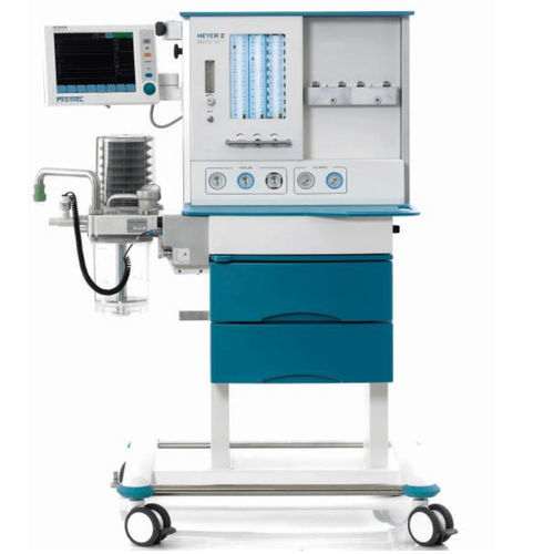 Anästhesiearbeitsplatz auf Wagen - Pasithec I - HEYER Medical - Atmungsmonitoring