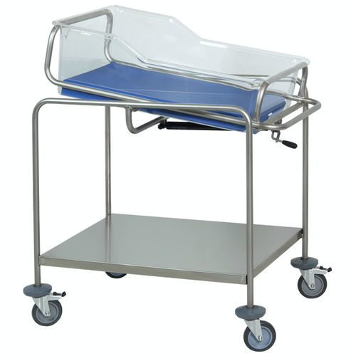 Wiege für Krankenhäuser auf Rollen - H11TR - Hidemar - Trendelenburg / Anti-Trendelenburg / Edelstahl