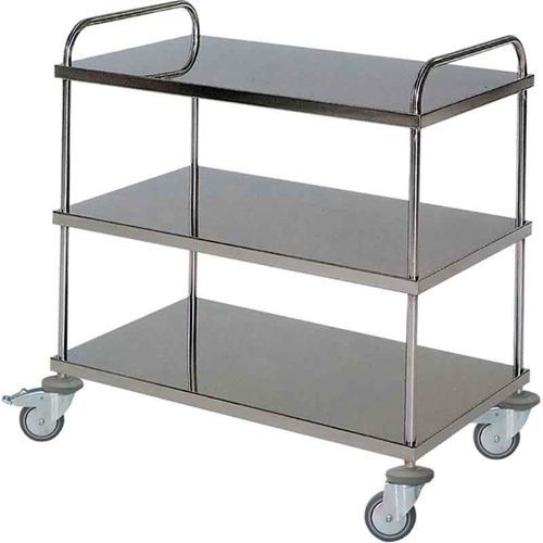 Sackhalterwagen für saubere Wäsche - H94 - Hidemar - medizinisch / Transport / mit 3 Regalbrettern