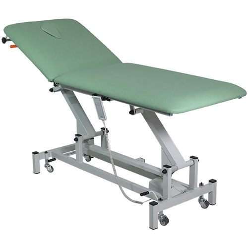 Untersuchungsliege für Physiotherapie - H05 - Hidemar - elektrisch / höhenverstellbarer / mit verstellbarer Rückenlehne