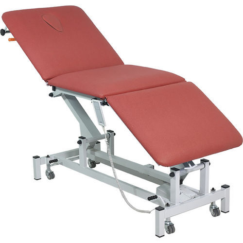 Untersuchungsliege für Physiotherapie - H06 - Hidemar - elektrisch / höhenverstellbarer / mit verstellbarer Rückenlehne