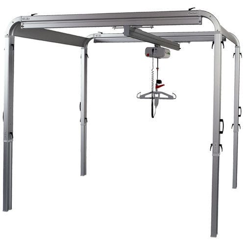 Manueller Patientenlifter - FreeSpan™ Traverse - Hill-Rom   - deckenmontiert / selbsttragend / für Übergewichtige