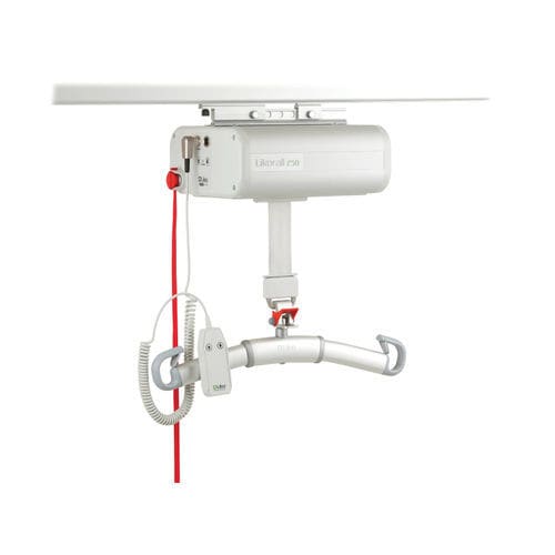 Elektrischer Patientenlifter - Likorall 250 - Hill-Rom   - deckenmontiert / für Übergewichtige / Hub