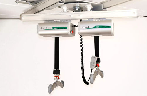 Elektrischer Patientenlifter - UltraTwin™ - Hill-Rom   - deckenmontiert / für Übergewichtige / Hub