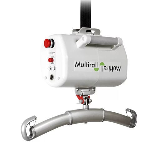 Elektrischer Patientenlifter - Multirall 200 - Hill-Rom   - deckenmontiert / tragbar / für Übergewichtige