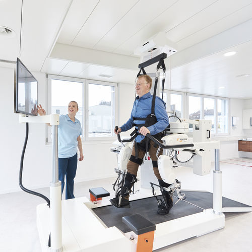 Gangrehabilitationssystem - Lokomat®Pro Sensation - Hocoma  - robotisiert / mit Gamification-Anwendungen