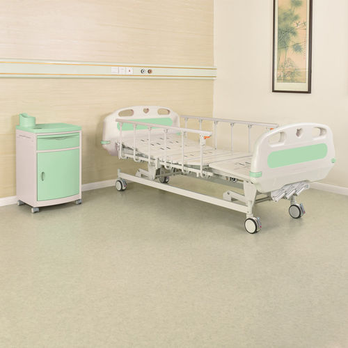 Krankenhausbett - D656a - Hopefull Medical Equipment - manuell / höhenverstellbar / auf Rollen