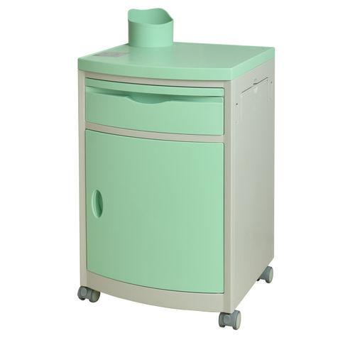 Schrank-Nachttisch - G01 - Hopefull Medical Equipment - auf Rollen