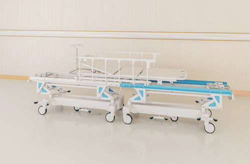 Fahrtrage zum Umbetten - B01-1 - Hopefull Medical Equipment - manuell / höhenverstellbar / mit verstellbarer Rückenlehne