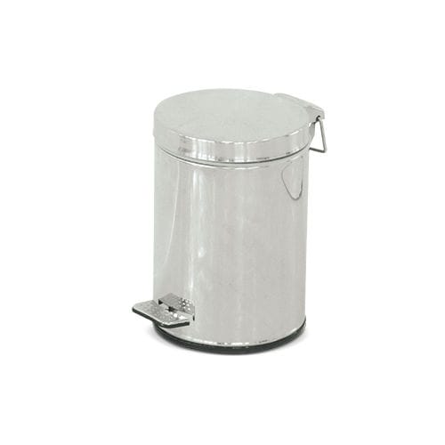 Kunststoff-Abfallkorb - HM.2061A  - Hospimetal - Edelstahl / pedalbetrieben