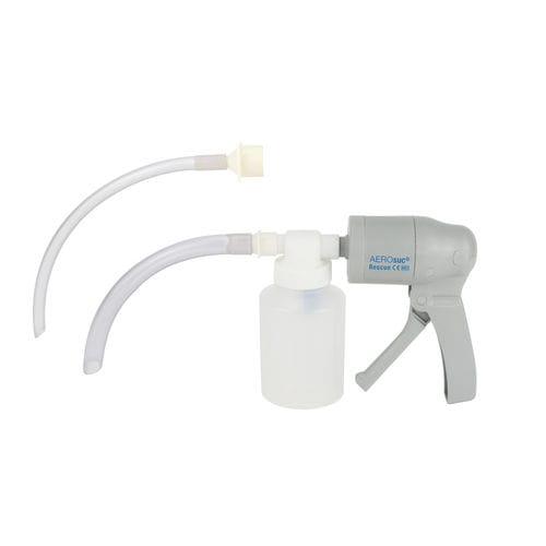 Manuelle Sekret-Absaugpumpe - AEROsuc® - HAG01-HP Rescue Handabsaugpumpe - HUM - Gesellschaft für Homecare und Medizintechnik - für Erste Hilfe / tragbar / mobil