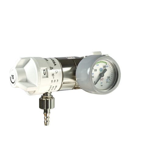 Sauerstoff-Druckminderer - AEROway® Fast HDM01-15-VR - HUM - Gesellschaft für Homecare und Medizintechnik - für Notfalltaschen / für Transportbehältnisse / medizinisch