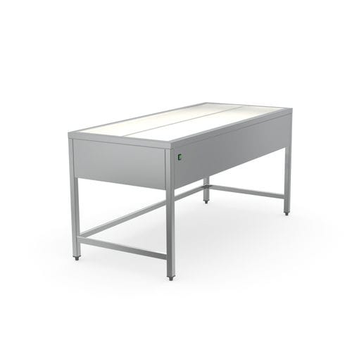 Arbeitstisch - 7505829 - Hupfer Metallwerke GmbH & Co. KG - rechteckig / faltbar