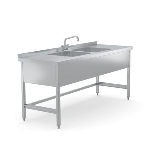 Medizinisch Spüle - 7505742 - Hupfer Metallwerke GmbH & Co. KG - 2 Stationen