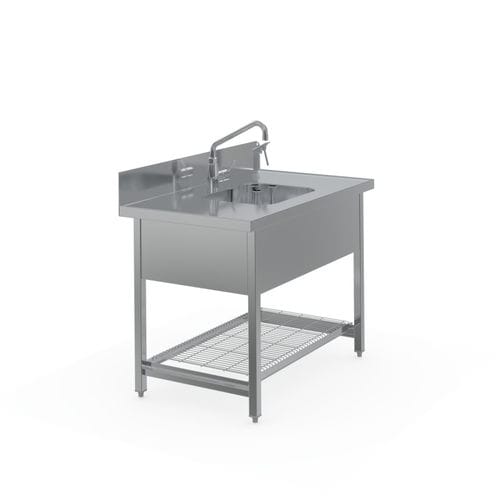 Medizinischer Spüle - 7505851 - Hupfer Metallwerke GmbH & Co. KG - 1 Station