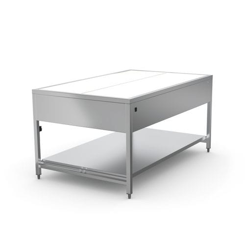 Arbeitstisch - 7506175 - Hupfer Metallwerke GmbH & Co. KG - rechteckig / faltbar
