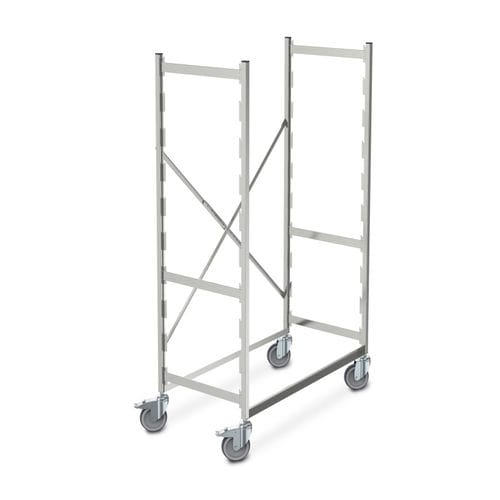Regal / 4 Regalbretter - 0223018 - Hupfer Metallwerke GmbH & Co. KG - für Körbe / für Behälter / mobil