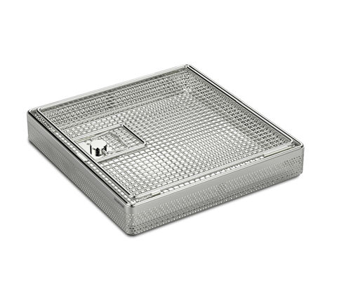 Lagerkorb - 7501150 - Hupfer Metallwerke GmbH & Co. KG - Reinigung / Edelstahl / vergittert
