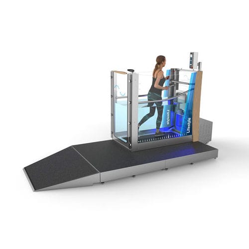 Unterwasserlaufband - LIFESTYLE - Hydro Physio - mit Geländer / mit Neigung