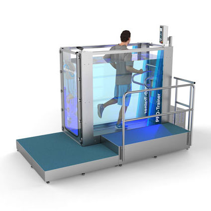 Unterwasserlaufband - PRO-TRAINER - Hydro Physio - mit Geländer