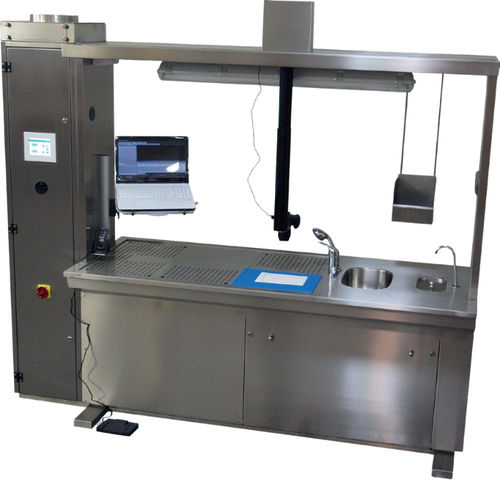 Makroskopie-Tisch - MC001044 - HYGECO - rechteckig / Mobiler