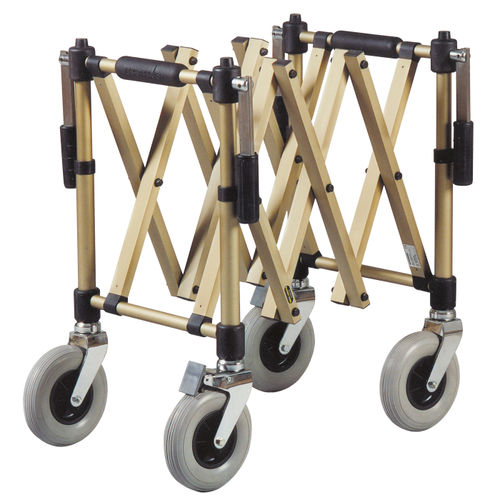 Sargwagen - MC000440 - HYGECO - für Materialumschlag / Edelstahl / mobil