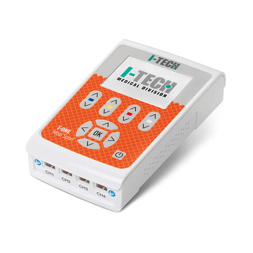 Elektrostimulator - T-One Medi Sport - I-TECH Medical Division - Handgerät / EMS / 4 Kanäle