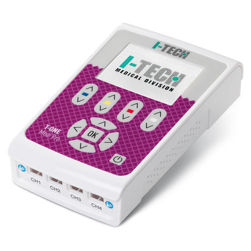 Elektrostimulator - T-One Medi Pro - I-TECH Medical Division - Handgerät / TENS / 4 Kanäle