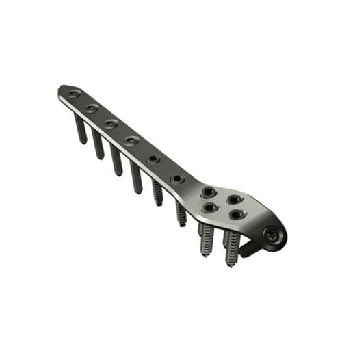 Osteotomieplatte für Tibia - PL - I.T.S.   - mit Verriegelung / Metall