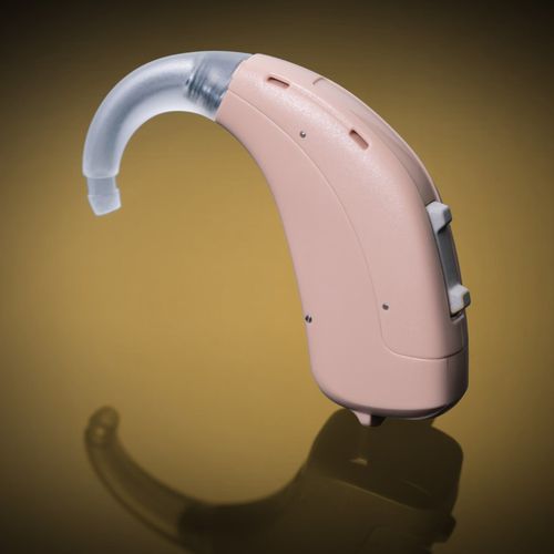 BTE-Hörgerät - UP-6ER6 - IN4 Technology - mit Fernbedienung / mit Störgeräuschunterdrückung / wasserdicht