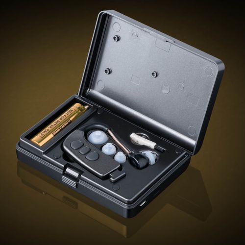 RIC-Hörgerät - UP-6EC  - IN4 Technology - mit Fernbedienung / wiederaufladbar / mit Bluetooth®