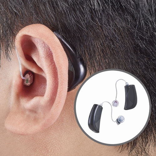 RIC-Hörgerät - UP-6EF - IN4 Technology - mit Fernbedienung / wiederaufladbar / mit Bluetooth®