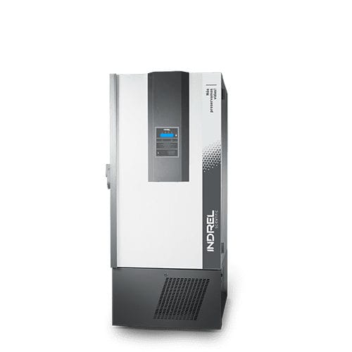 Laborgefrierschrank - CV 54D - INDREL - für Blutplasma / vertikal / 1 Tür