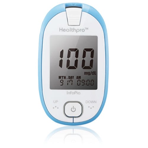 Blutzuckermessgerät mit Autocoding - Healthpro™ - OSANG Healthcare - mit USB-Anschluss