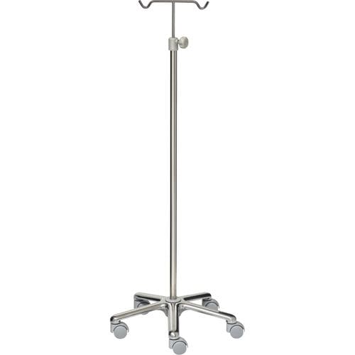 Infusionsständer auf Rollen - 22366 - Inmoclinc - 2 Haken
