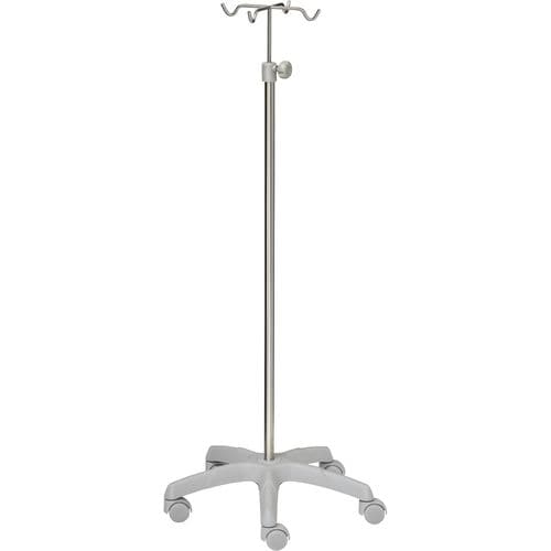 Infusionsständer auf Rollen - 22393 - Inmoclinc - 4 Haken