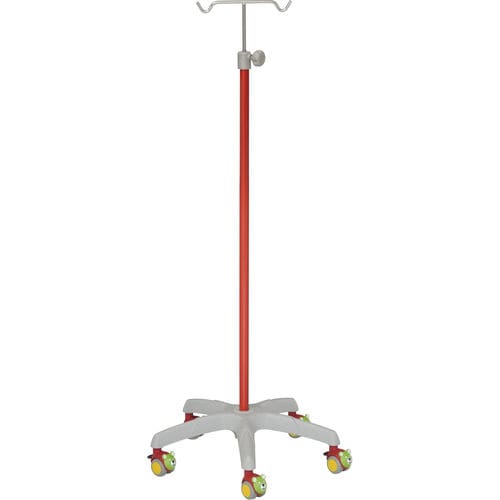 Infusionsständer auf Rollen - 22400 - Inmoclinc - 2 Haken / für Kinder