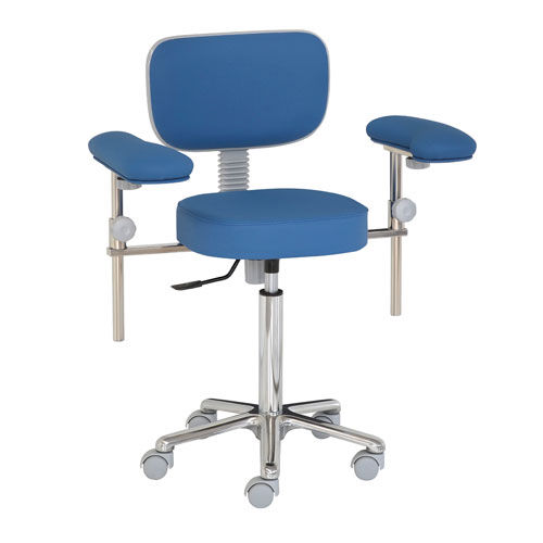 Hocker für Chirurgen - 23210 - Inmoclinc - höhenverstellbar / drehbar / auf Rollen