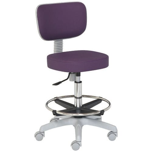 Hocker für Gesundheitseinrichtungen - 23120 - Inmoclinc - höhenverstellbar / drehbar / auf Rollen