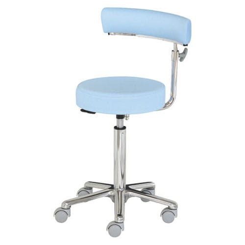 Hocker für Chirurgen - 23165 - Inmoclinc - höhenverstellbar / drehbar / auf Rollen