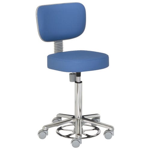 Hocker für Gesundheitseinrichtungen - 23105 - Inmoclinc - höhenverstellbar / drehbar / auf Rollen
