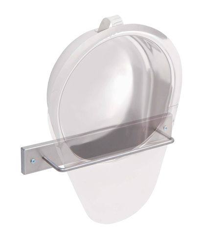 Edelstahl-Bettpfannenhalter - 13120 - Inmoclinc - wandmontiert