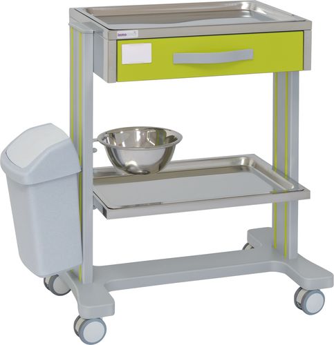 Wagen für Kliniken - 70065 - Inmoclinc - Vielzweck / 1 Schublade / 2 Ebenen