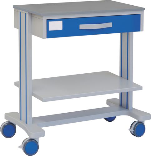 Wagen für Kliniken - 70110 - Inmoclinc - Vielzweck / 1 Schublade / mit 2 Regalbrettern