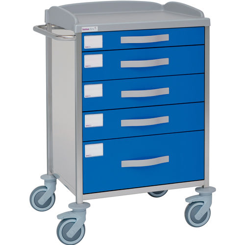 Wagen für Kliniken - 10900 - Inmoclinc - Vielzweck / Edelstahl / 5 Schubladen