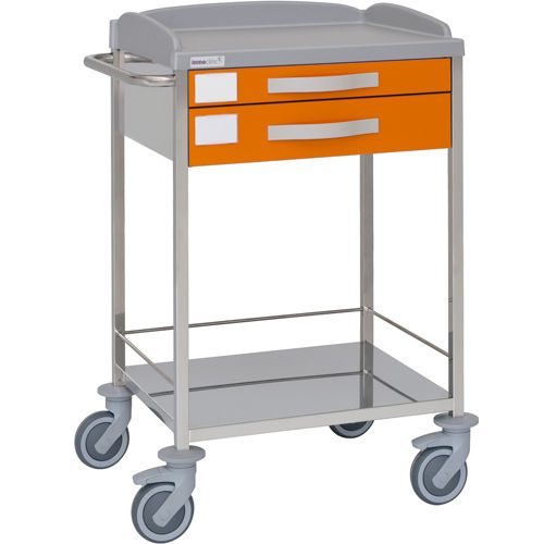 Wagen für Kliniken - 10920 - Inmoclinc - Vielzweck / Edelstahl / 2 Schubladen