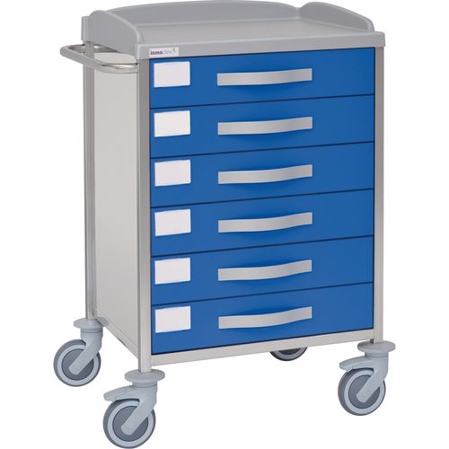 Wagen für Kliniken - 10615 - Inmoclinc - Vielzweck / Edelstahl / 6 Schubladen